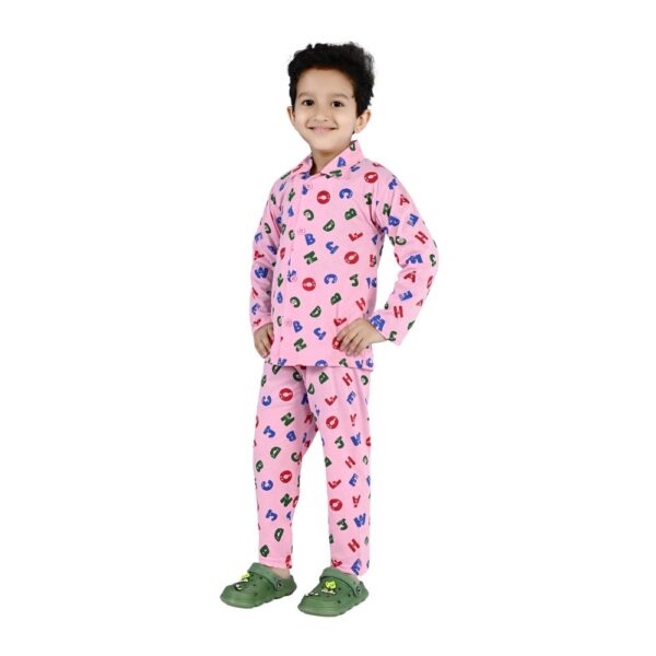 Baby Boys Nightwear Dress | ABC Print | Pink | 2-12 Years - Image 2
