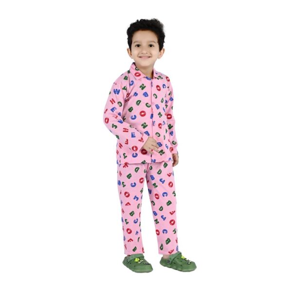 Baby Boys Nightwear Dress | ABC Print | Pink | 2-12 Years - Image 4