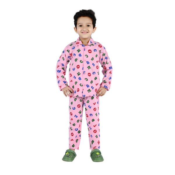 Baby Boys Nightwear Dress | ABC Print | Pink | 2-12 Years - Image 5