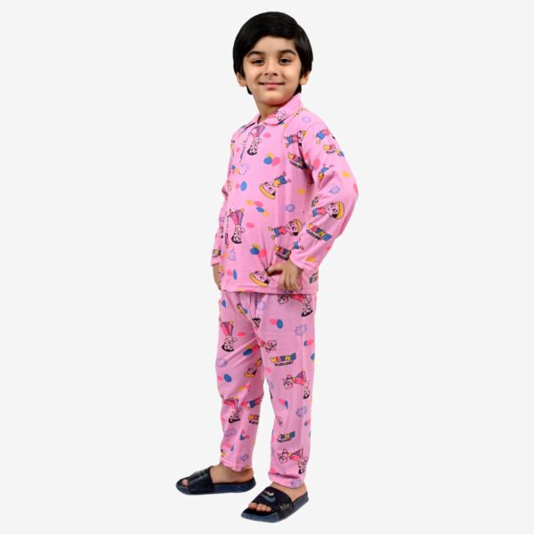 Baby Boys Nightwear Dress | Bheem Print  | Pink | 2-12 Years