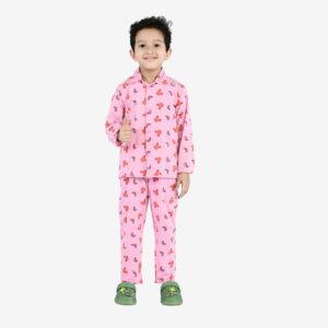 Baby Boys Nightwear Dress | Mickey Print | Pink | 2-12 Years