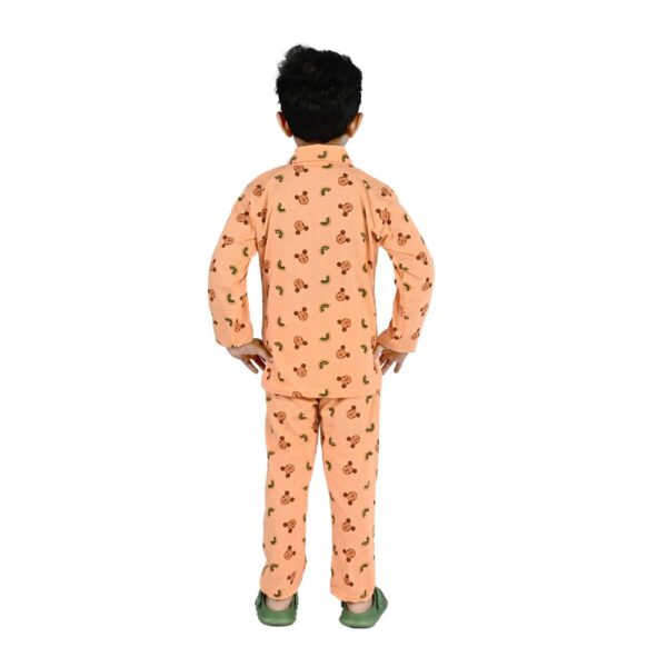 Baby Boys Nightwear Dress | Mickey Print | Peach | 2-12 Years - Image 3