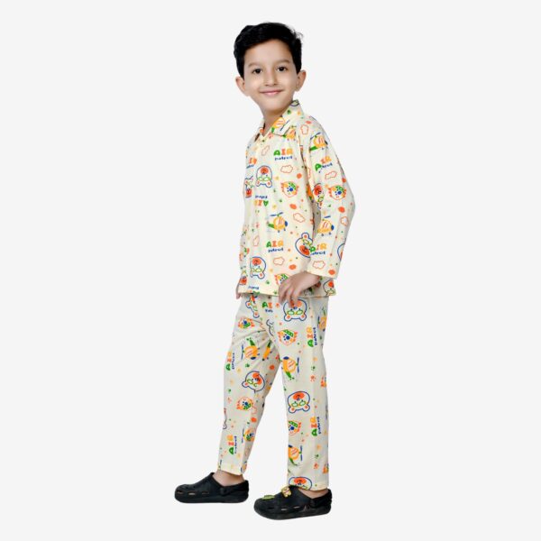 Baby Boys Nightwear Dress | Air Print | Peach | 0-12 Years - Image 2
