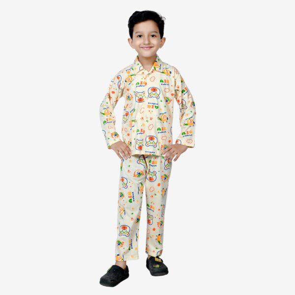 Baby Boys Nightwear Dress | Air Print | Peach | 0-12 Years - Image 4