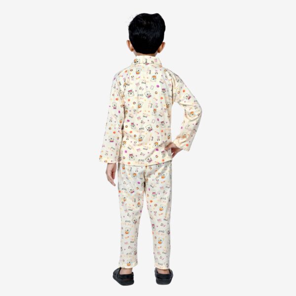Baby Boys Nightwear Dress | Bear Print | Peach | 0-12 Years - Image 3