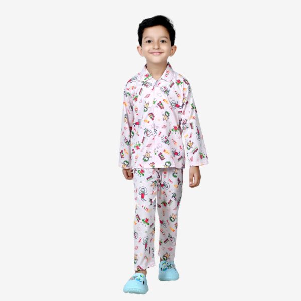 Baby Boys Nightwear Dress | Space Print | Pink | 0-12 Years