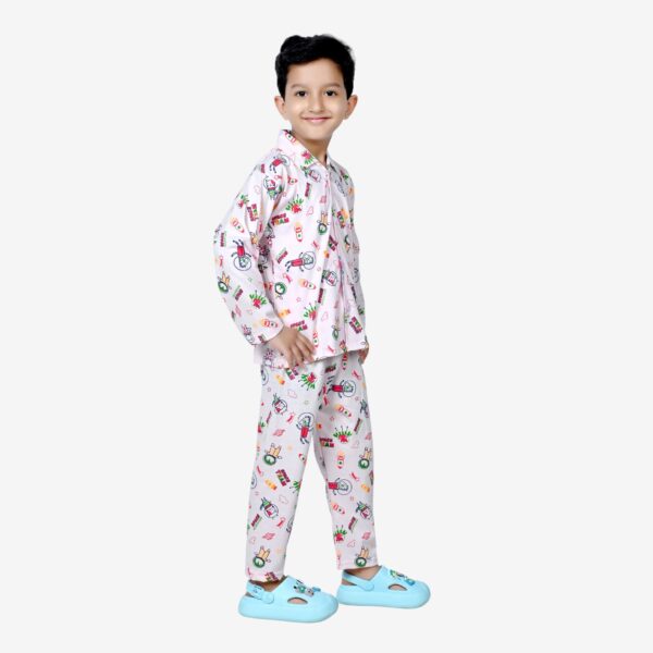 Baby Boys Nightwear Dress | Space Print | Pink | 0-12 Years - Image 4