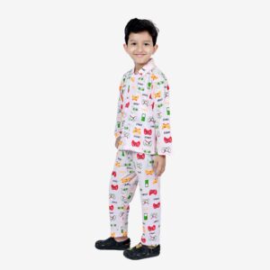 Baby Boys Nightwear Dress | Start Print | Pink | 0-12 Years
