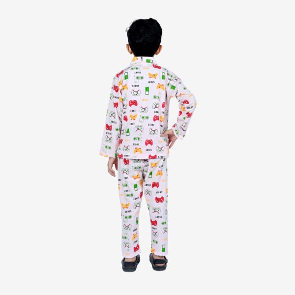 Baby Boys Nightwear Dress | Start Print | Pink | 0-12 Years - Image 3